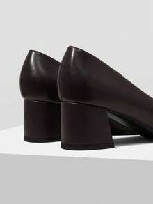 CUCCOO BIZCHIC Ladies, Brown Is Suitable For Daily Wear, Casual Commuting, Pointed High-Heeled Shoes. - Coffee Brown - View 4
