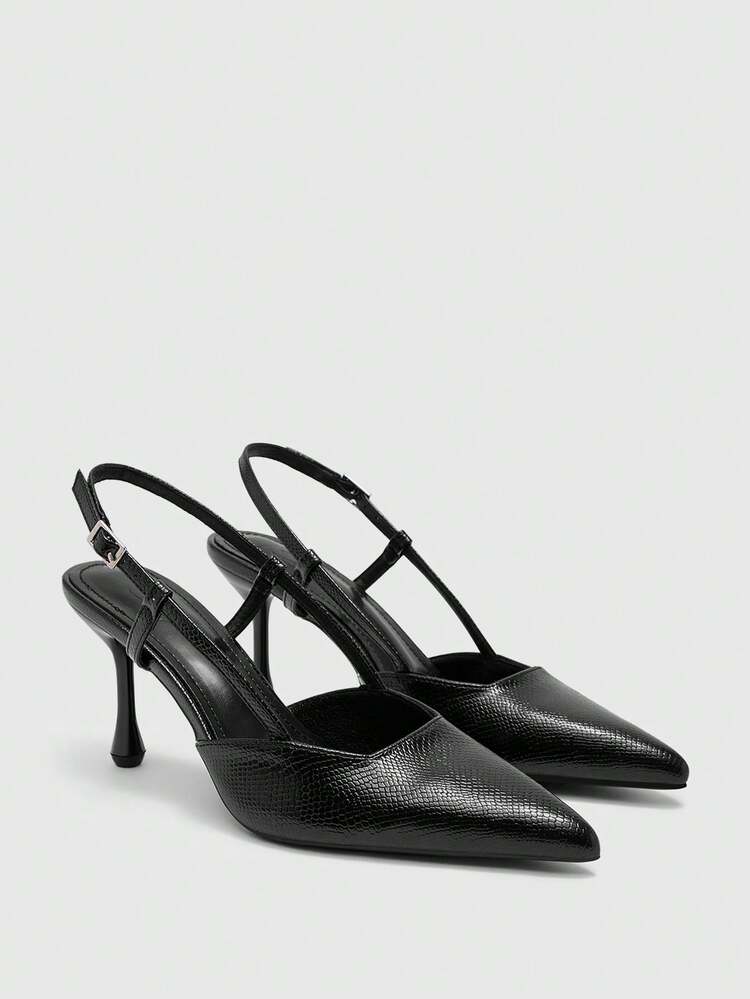 CUCCOO BIZCHIC Women's Fashion Elegant Commuter Dating Wear High Heels - Classic Black - View 1
