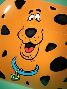 SCOOBY-DOO X SHEIN Ốp bảo vệ tai nghe Bluetooth chống rơi họa tiết hoạt hình kèm dây treo, phù hợp cho iPod - Nhiều màu - Xem 5