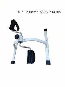 1PC Mini Adjustable Bike Pedal Exerciser Portable Fitness Equipment For Arm And Leg Training Home Office Use All Season Exercise Machine Workout Equipment - Multicolor - View 9