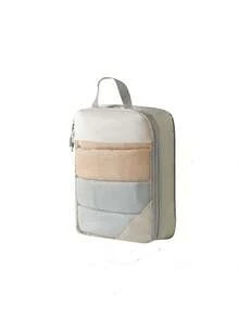 Found Favorite Compression Storage Bag, Clothing Storage, Travel Storage Bag Set, Reusable Waterproof Large Capacity Compression Organizing Bag, Double-Layer - Beige - View 5