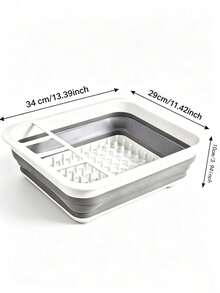 Foldable Bowl Rack, Storage Rack, Sink, Foldable Dishwashing Basin, For Placing Bowls, Chopsticks, Plates, Storage Of Bowls, Chopsticks, Plates, Folding Drip Rack - Multi-size - View 10