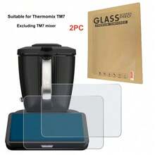 1 PC Thermomix TM7 Tempered Glass Screen Protector, Crack Resistant, Scratch Resistant, Durable, High-Definition Anti Fouling And Anti Fingerprint, Mixer Kitchen Accessories. - Multicolor - View 4