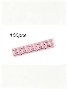 100‑Sheet Set Double Roll Raffle Tickets, Drawing Tickets For Events, Carnivals, Door Prizes, Games, Celebrations And Drink‑Related Activities - Multicolor - View 10