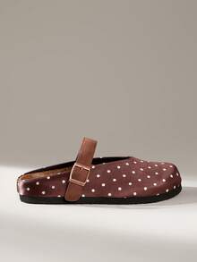 Polka Dot Brown