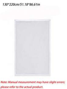 1pc White Self-Adhesive Window Screen, No-Drill Mosquito Net With Hook & Loop, Fiberglass Mesh Insect Barrier, Easy Install DIY Door Window Net For Home - White - View 59