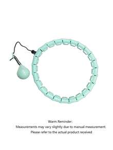 Jkshmyt Weighted Circle For Adult Weight Loss, Exercise Hoop Plus Size 47 Inches/120 Cm, 24 Detachable Links, Fitness Hoop Suitable For Women And Beginners - Multicolor - View 9