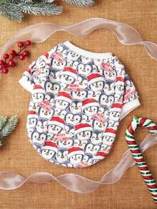 PETSIN 1 Pc Christmas Deer & Santa Pet Sweatshirt - Multicolor - View 4