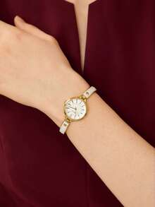 MOTF PREMIUM Gelang mini wanita yang ringan, mewah, dan elegan adalah model baru yang populer. - Putih - View 2