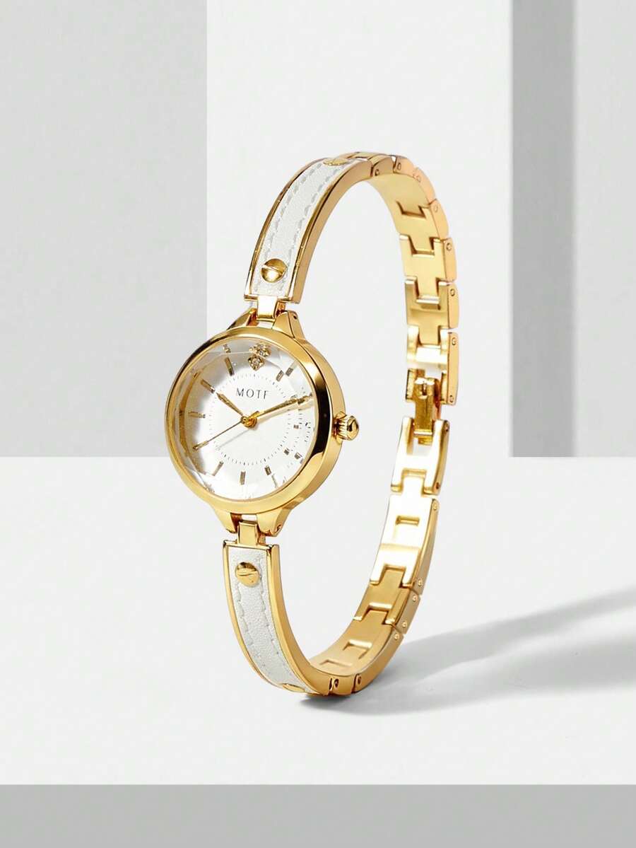 MOTF PREMIUM Gelang mini wanita yang ringan, mewah, dan elegan adalah model baru yang populer. - Putih - View 1