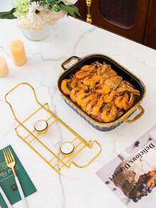 Ceramic Plates Are Only Suitable For Cooking Restaurants, Home Living Rooms, Kitchen Utensils, Baking Pans, Insulated Pots, Cooking Pans, Salad Bowls, Fruit Plates, Soup Pans, Baking Pans, Suitable For Bread, Turkey, Cheese, Bread, Pizza - View 12