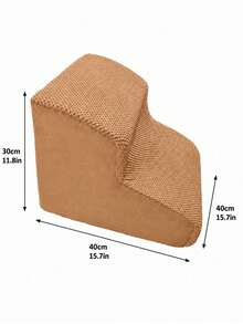 1pc Pet Stairs For Small Dogs & Cats, Non-Slip Foam Steps For Bed Sofa With Removable Washable Cover, Sturdy Climbing Ladder For Puppy Kittens, Senior Pet Home Essential - Multicolor - View 15