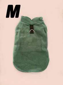 Soft Fleece Pet Vest, Winter Warm Dog Cat Sweater, Pullover Pet Clothes For Small To Medium Dogs - Green - View 10