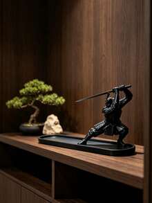 武士刀香棒架，酷炫武士雕像香爐，3D列印裝飾擺件 - 多色 - 查看 8