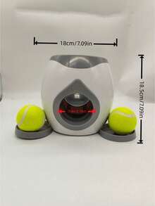 1PC Automatic Interactive Self Play Boredom Relief Training Exercise Fun Dog Toy With Ball Launcher And Treat Dispenser For Indoor Home Use Perfect For Active Pets - Multicolor - View 8