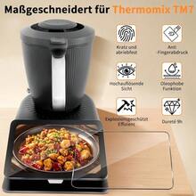 1 PC Thermomix TM7 Tempered Glass Screen Protector, Crack Resistant, Scratch Resistant, Durable, High-Definition Anti Fouling And Anti Fingerprint, Mixer Kitchen Accessories. - Multicolor - View 9