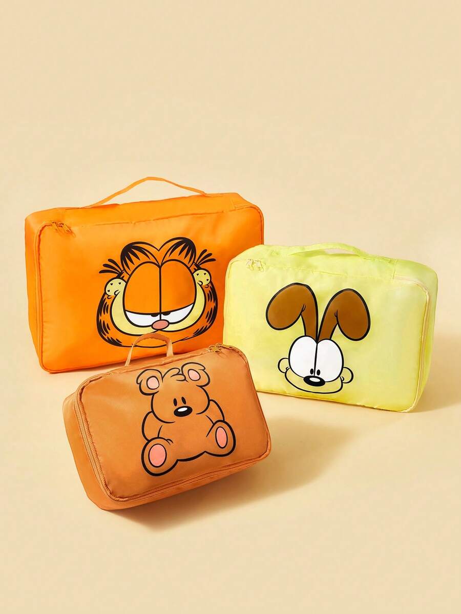 GARFIELD | SHEIN 行李整理包 - 橙棕黃 - 查看 1