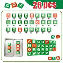 MINKOJA 26/56pcs Mini Magnetic Building Block Toys Magnetic Tiles, Uppercase Letter Style, Suitable For Learning Word Spelling, Magnetic Blocks With Portable Storage Case, Creative Building Toys,-On Ability, Best Holiday Birthday Gift For Children - Multicolor - View 7