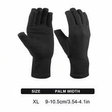 Half Finger Joint Compression Gloves For Women And Men, Bicycle Anti-Slip Gloves, Fitness Compression Gloves, Fingerless Hand Compression Gloves Suitable For Typing, Driving And Work - Multicolor - View 22