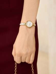 MOTF PREMIUM Gelang mini wanita yang ringan, mewah, dan elegan adalah model baru yang populer. - Putih - View 8