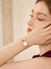 MOTF PREMIUM Gelang mini wanita yang ringan, mewah, dan elegan adalah model baru yang populer. - Putih - View 4