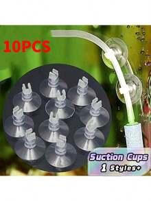 10 Buah Karet Hisap Akuarium untuk Mengamankan Selang Pompa Udara, Aksesoris Akuarium - dudukan akuarium - View 1