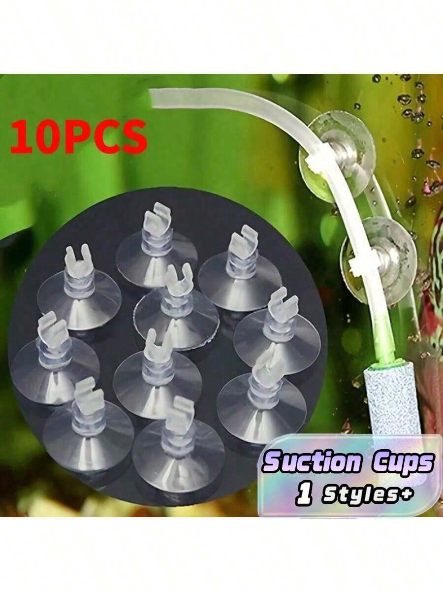 10 Buah Karet Hisap Akuarium untuk Mengamankan Selang Pompa Udara, Aksesoris Akuarium - dudukan akuarium - View 1