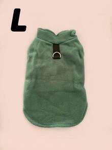 Soft Fleece Pet Vest, Winter Warm Dog Cat Sweater, Pullover Pet Clothes For Small To Medium Dogs - Green - View 8