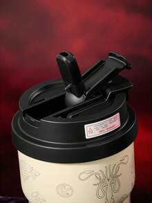 Game of Thrones X SHEIN 400ml 真空保溫不鏽鋼杯，附防漏杯蓋，適用熱飲與冷飲，適合大多數汽車杯架，送禮首選 - 彩色 - 查看 3