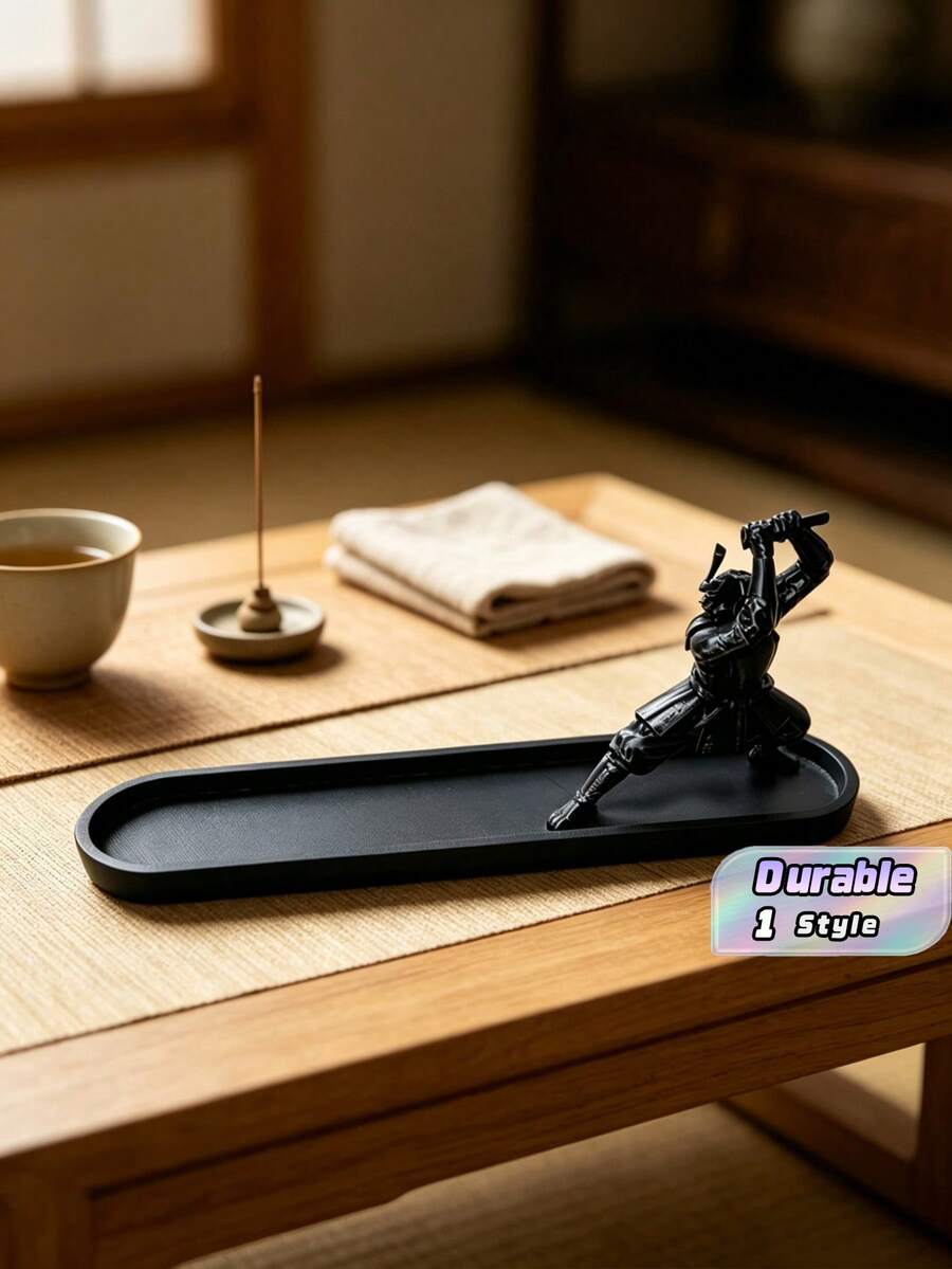 武士刀香棒架,酷炫武士雕像香爐,3D列印裝飾擺件 - 多色 - 查看 1