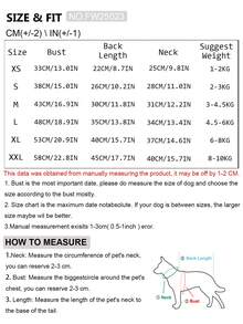 PETSIN Pet Christmas Outfit Knit Snowflake Dog Sweater With Pom‑Pom Santa Hat Warm Winter Clothes For Small Dogs Cats - Red - View 6