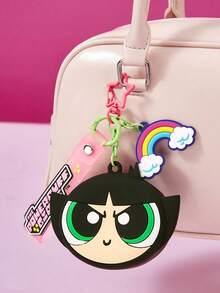 THE POWERPUFF GIRLS X POKOJA LAND 1 Buah Dompet Koin Berbentuk Hewan Menarik. - MultiWarna - View 12