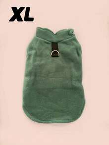 Soft Fleece Pet Vest, Winter Warm Dog Cat Sweater, Pullover Pet Clothes For Small To Medium Dogs - Green - View 9