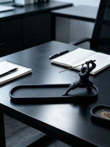 武士刀香棒架，酷炫武士雕像香爐，3D列印裝飾擺件 - 多色 - 查看 10