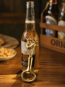 Christmas Themed Bottle Opener, Cute Small Gift For Xmas Holiday & European American Party Supplies - View 6