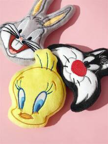 LOONEY TUNES X SHEIN 1/3Pc Cute Cartoon-Shaped Refrigerator Sticker, The Back Contains Magnets, Which Can Be Attached To The Refrigerator And Various Metals - looney tunes - View 2