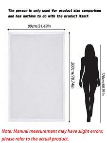 1pc White Self-Adhesive Window Screen, No-Drill Mosquito Net With Hook & Loop, Fiberglass Mesh Insect Barrier, Easy Install DIY Door Window Net For Home - White - View 4