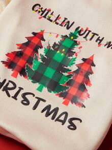 PETSIN 1 Pc Pet Christmas Cat Dog Universal Christmas Tree "Merry Christmas" English Pattern Printed Apricot Fleece Warm And Comfortable Dog Christmas - Multicolor - View 5