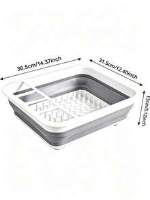 Foldable Bowl Rack, Storage Rack, Sink, Foldable Dishwashing Basin, For Placing Bowls, Chopsticks, Plates, Storage Of Bowls, Chopsticks, Plates, Folding Drip Rack - Multi-size - View 9