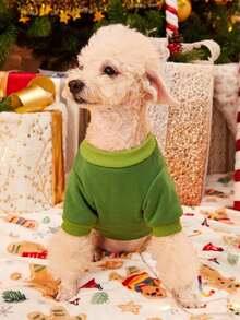 PETSIN 1 Pc Pet Christmas Reindeer Sweatshirt For Cats & Dogs - Multicolor - View 7