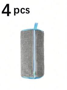 1PC Semi Closed Shoe Washing Bag - Specialized Portable Machine Washable Mesh Laundry Bag For Travel, Prevents Shoe Deformation In Washer Dryer - Multicolor - View 22
