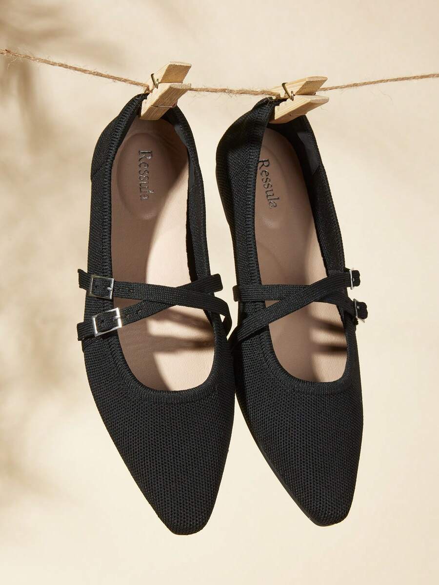 Ressula Stylish And Comfortable Women's Shoes - All black. - View 1