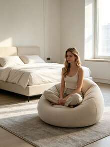 Inflatable Sofa, Inflatable Camping Chair, Inflatable Slouchy Sofa, Inflatable Chair, Folding Portable Inflatable Chair, Living Room, Bedroom, Reading Room Inflatable Sofa, Suitable For Bedroom, Balcony, Outdoor Camping, Easy Storage Portable - multicolor - View 3