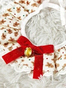PETSIN 1PC Pet Christmas Holiday Decoration Necklaces, Decorative Items For Dogs, Cat Wet Wipes, Bibs, Bow Ties, Bows - Multicolor - View 12