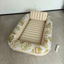 Inflatable Tanning Pool Lounge Chair, Adult Sunbathing Bathtub Pool Float, Inflatable Lounge Chair For Pool Sunbathing, Adult Tanning Bed Float - C - View 10