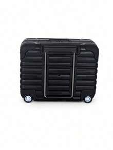 Haus Hana Earphone Case And Phone Holder Two In One Storage Box, Luggage Designed Headphone Storage Box, Luggage Shaped Design, Handle Pull Open To Reach Phone Holder, Apple Headphone Protective Cover, Headphone Protective Bracket. - Multicolor - View 19
