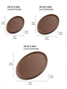 Walnut Tray Wood Tea Tray Fruit Tray Household Tea Tray Hotel Rectangular Bread Dim Sum Tray - Multicolor - View 9