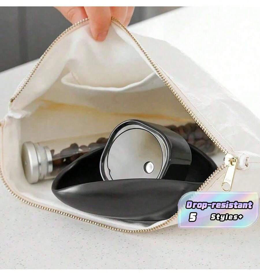 Silicone Coffee Dosing Cup And Tea Storage Tray, Single Dose Measuring Container Suitable For Coffee Beans And Loose Leaf Tea Dosing Container, Black - Multicolor - View 1