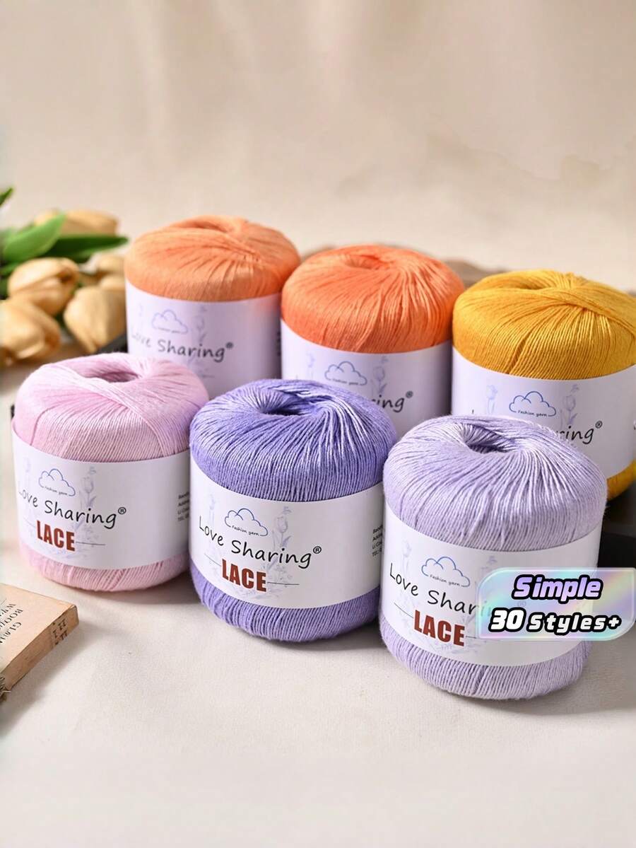 Yarn For Hand Knitting Yarns For Knitting And Crochet 8 Ply Worsted Sweater Blanket Soft Yarn Needlework - multicolor - View 1
