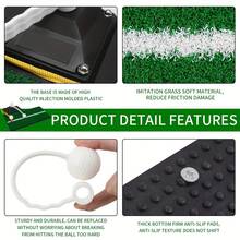 Golf Swing Trainer, Golf Hitting Mat, Chipping Practice Aid, Swing Detection Tool, Portable Personal Practice Ground For Indoor & Outdoor, Ideal Golf Equipment To Improve Swing, Accuracy & Performance - A - View 6